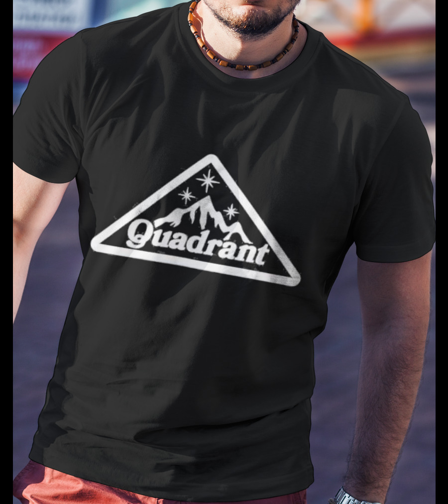Quadrant Mountain Starry Triangle Adventure T-Shirt