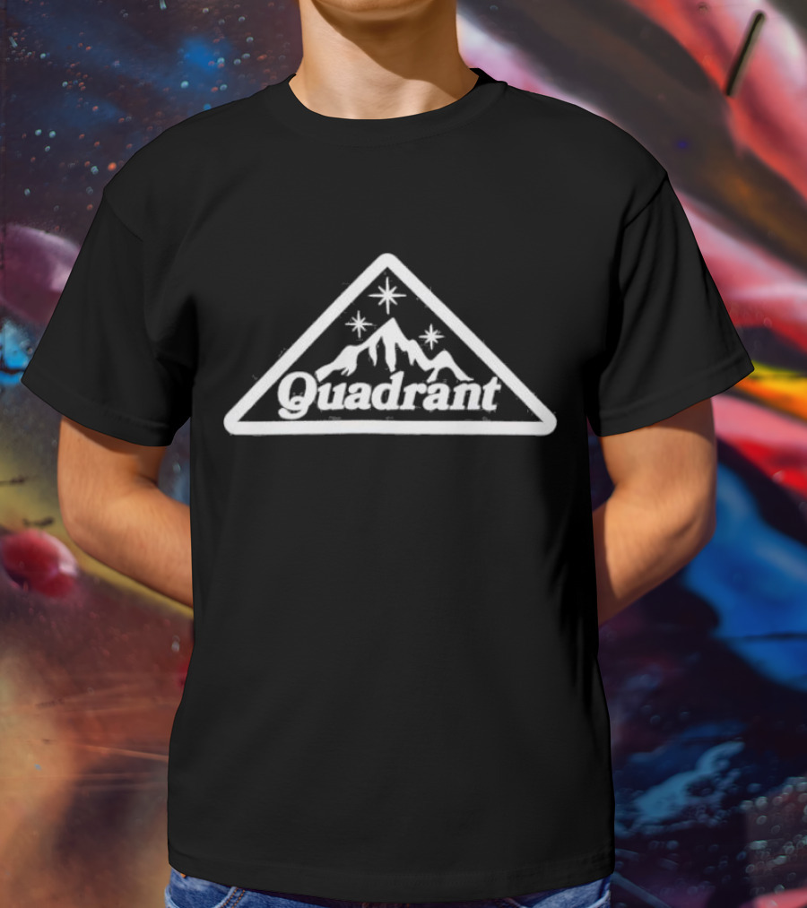 Quadrant Mountain Starry Triangle Adventure T-Shirt