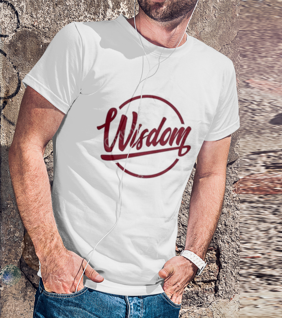 Wisdom Stick Figure Merch T-Shirt