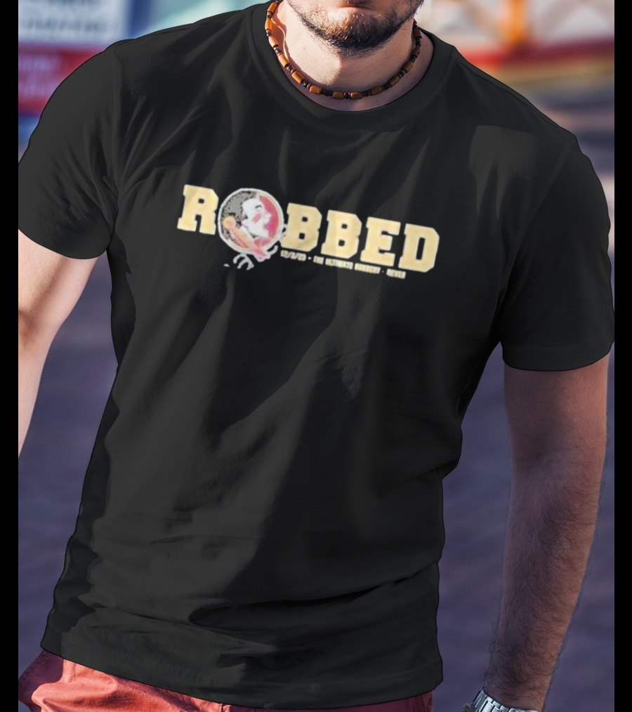 Florida State Seminoles Robbed 12/3/23 Unjust Snubbed Rated T-Shirt