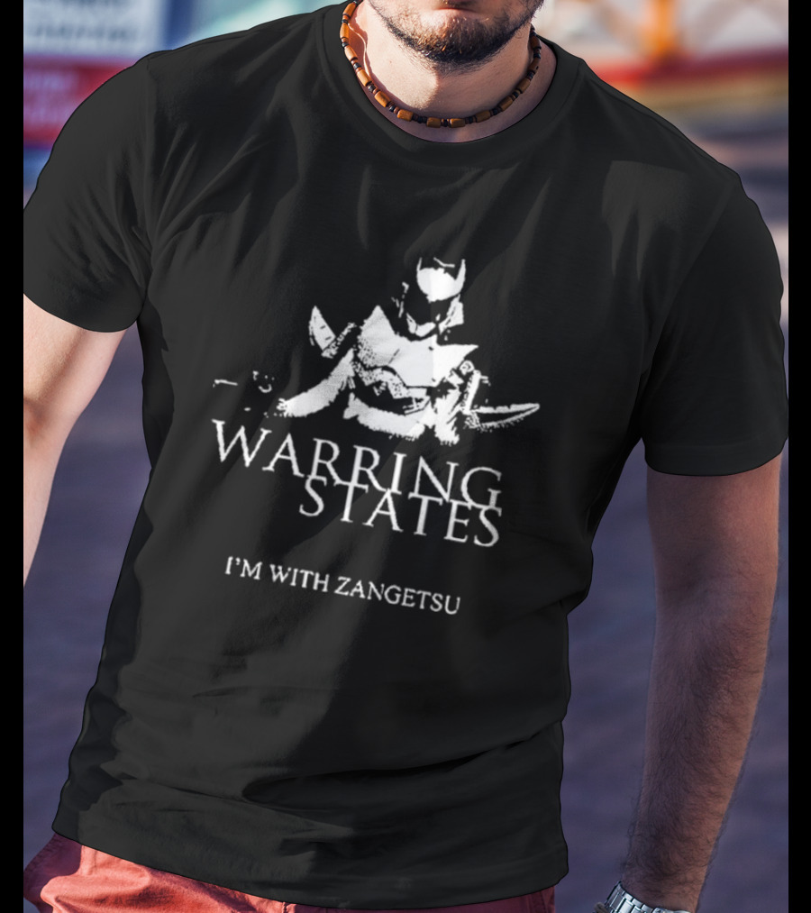 Warring States I’m With Zangetsu Samurai Armor T-Shirt