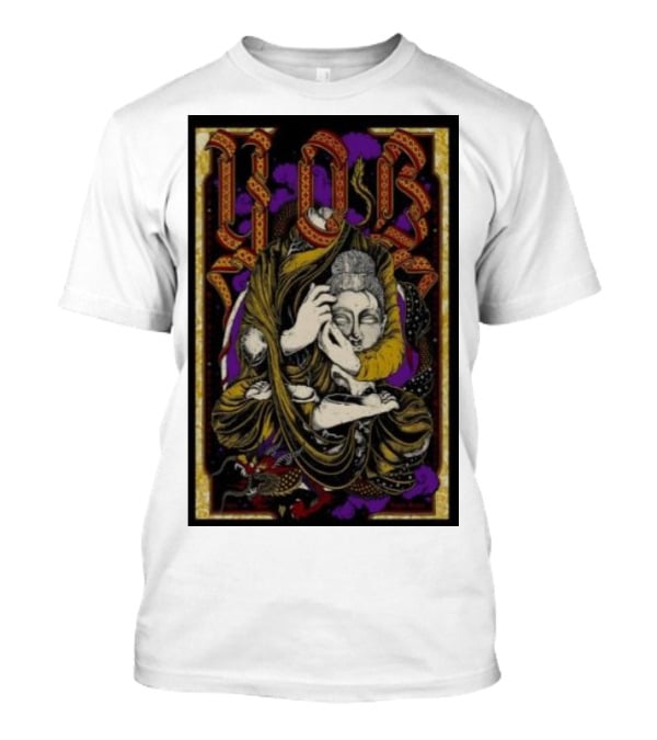 YOB Eugene John Henry’s Dec 09 Psychedelic Fantasy Sculpture T-Shirt
