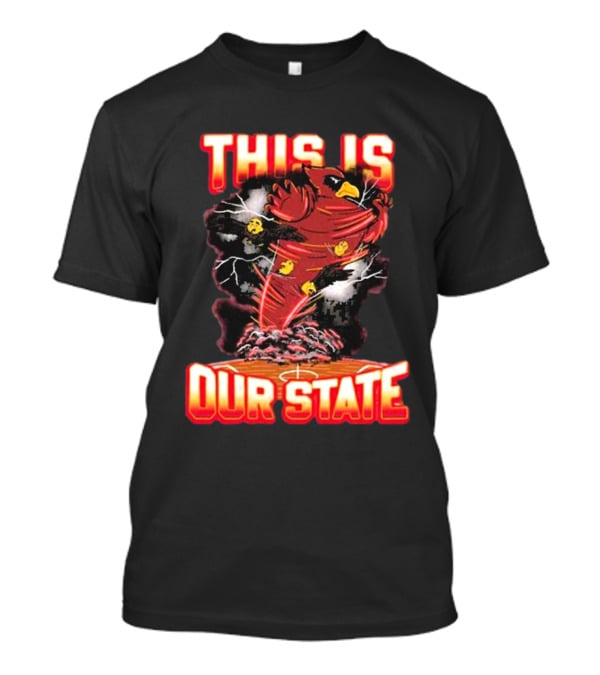 THIS IS OUR STATE Arizona Cardinals Official NFL Team Gear T-Shirt