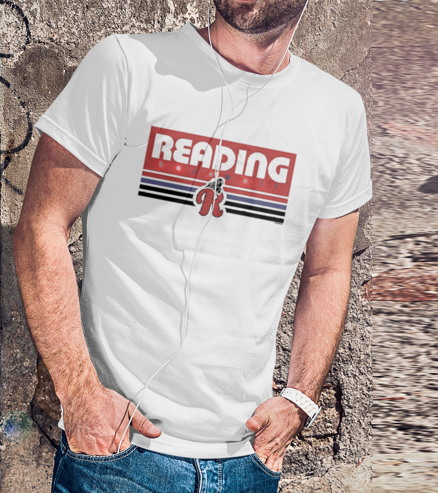 Reading Baseball Bimmridder Train Oatmeal T-Shirt