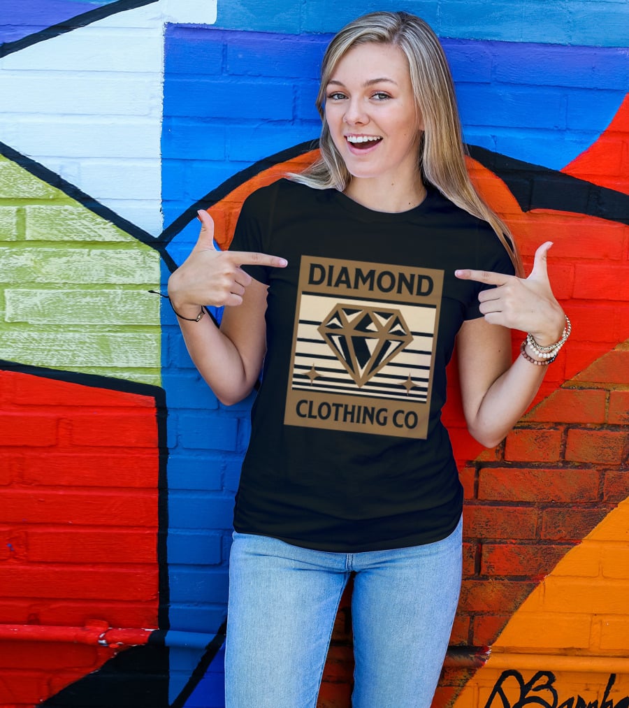 Diamond Clothing Co. Vintage Jewelry Stripes T-Shirt