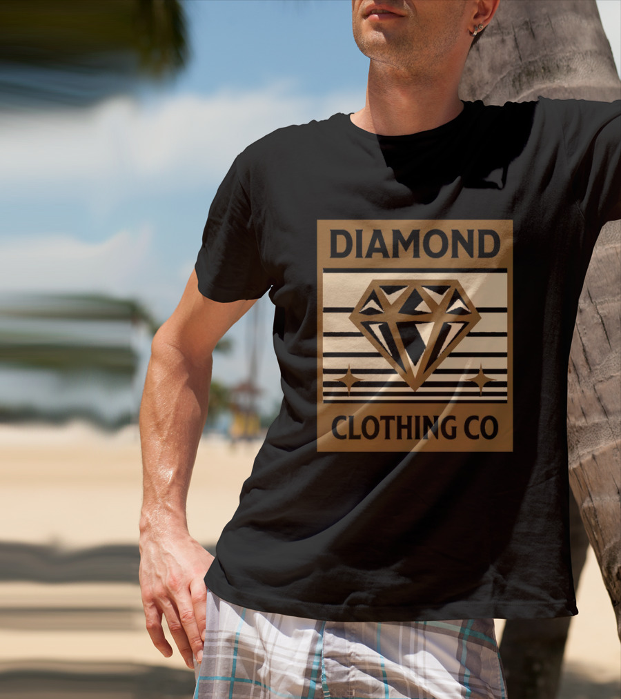 Diamond Clothing Co. Vintage Jewelry Stripes T-Shirt