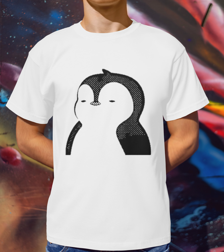 Luca Netz Penguin Chic Noir T-Shirt