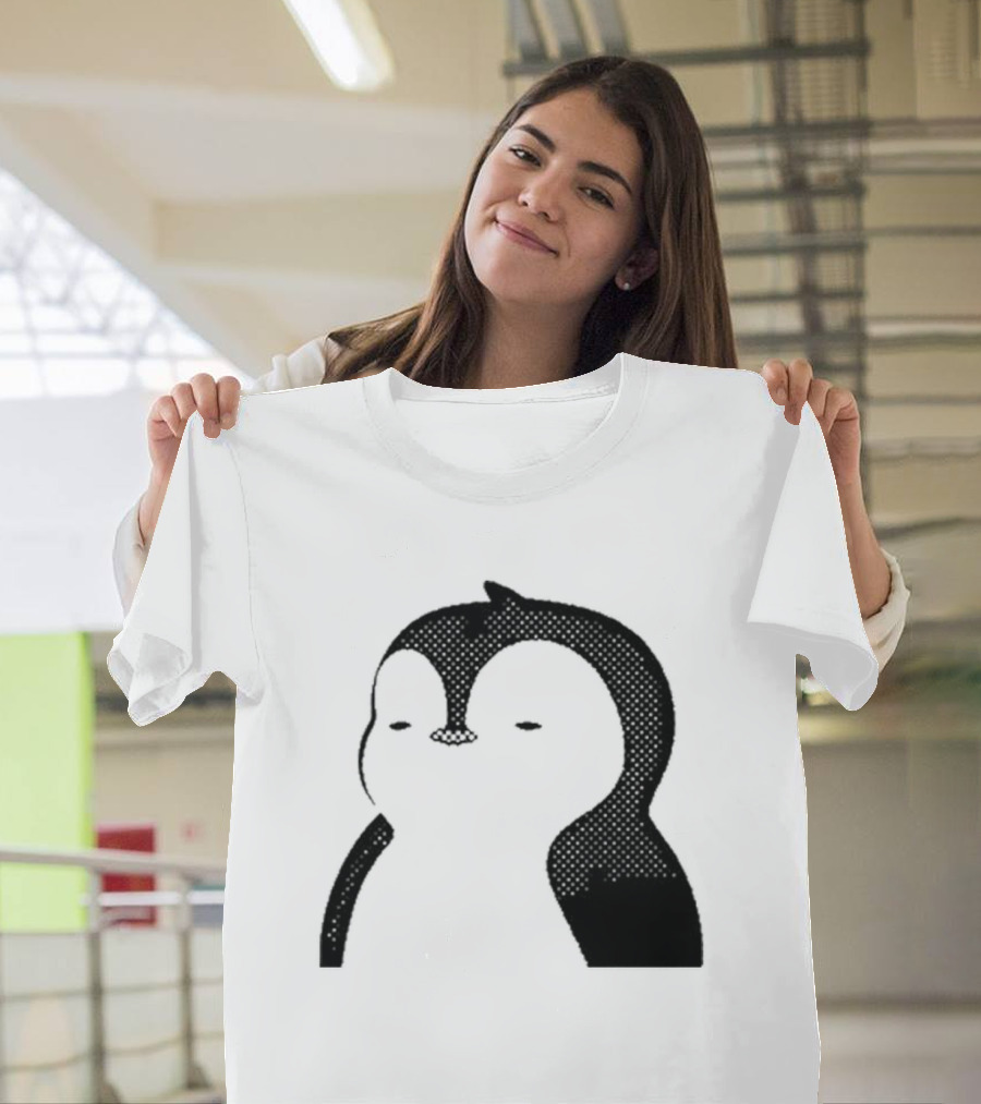 Luca Netz Penguin Chic Noir T-Shirt