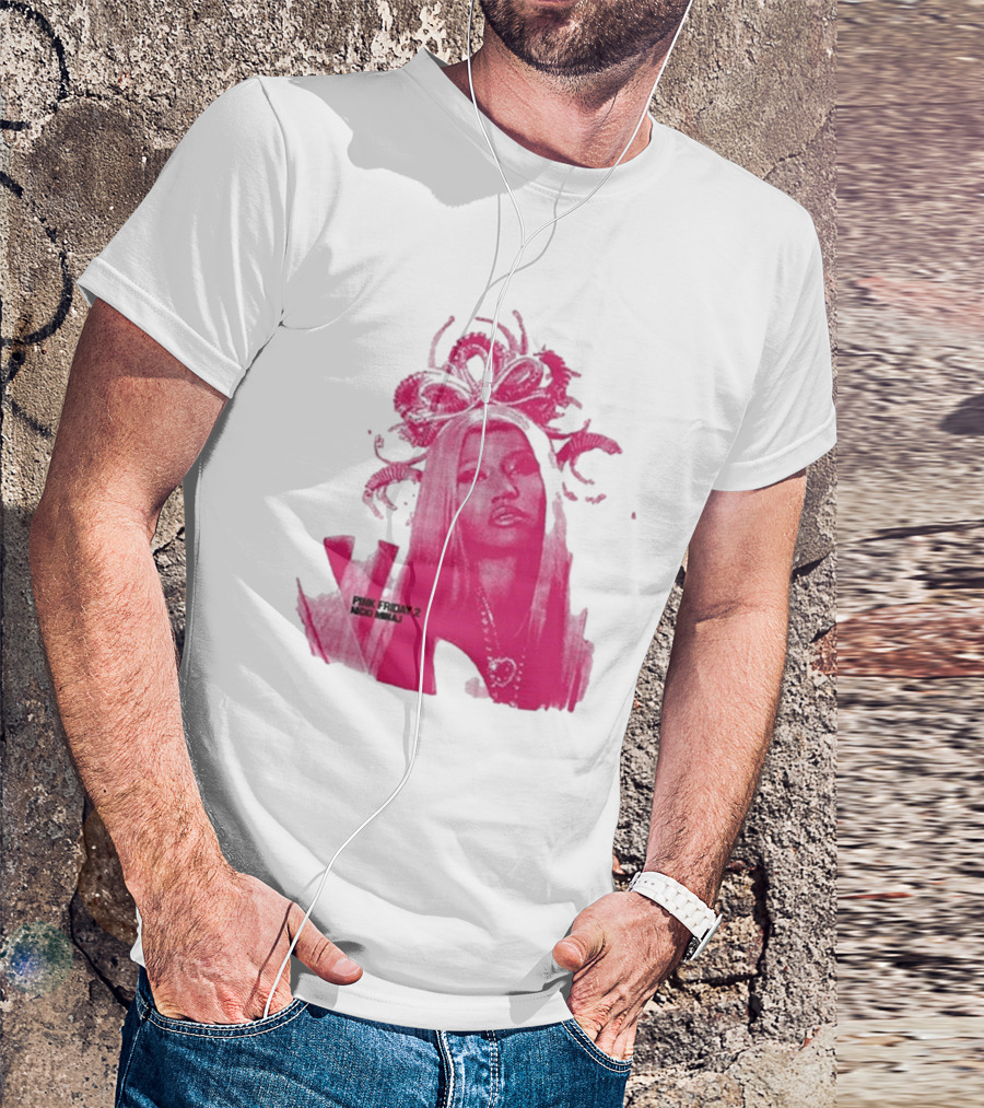Nicki Minaj Pink Friday 2 Artistic Pink T-Shirt