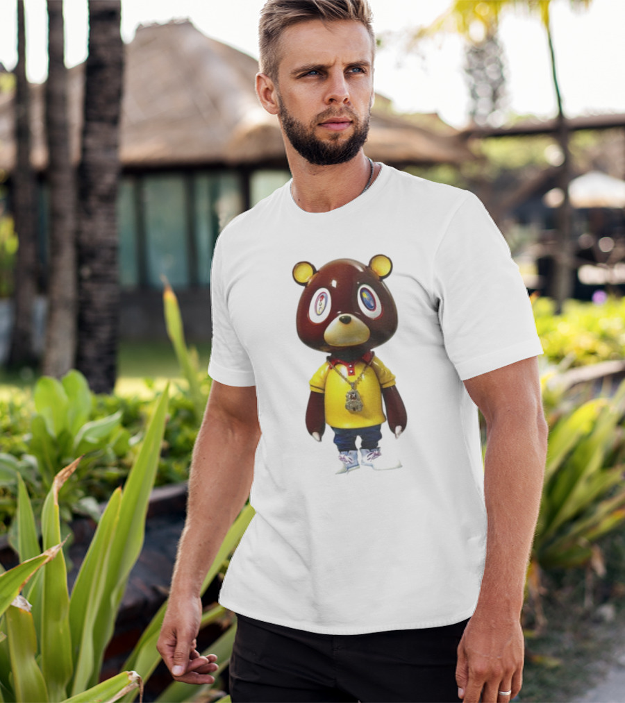 Takashi Murakami Kanye West Bear Figurine T-Shirt