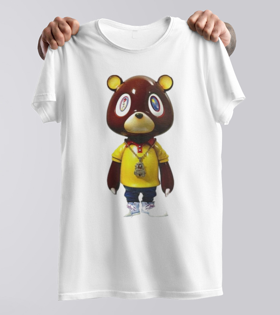 Takashi Murakami Kanye West Bear Figurine T-Shirt