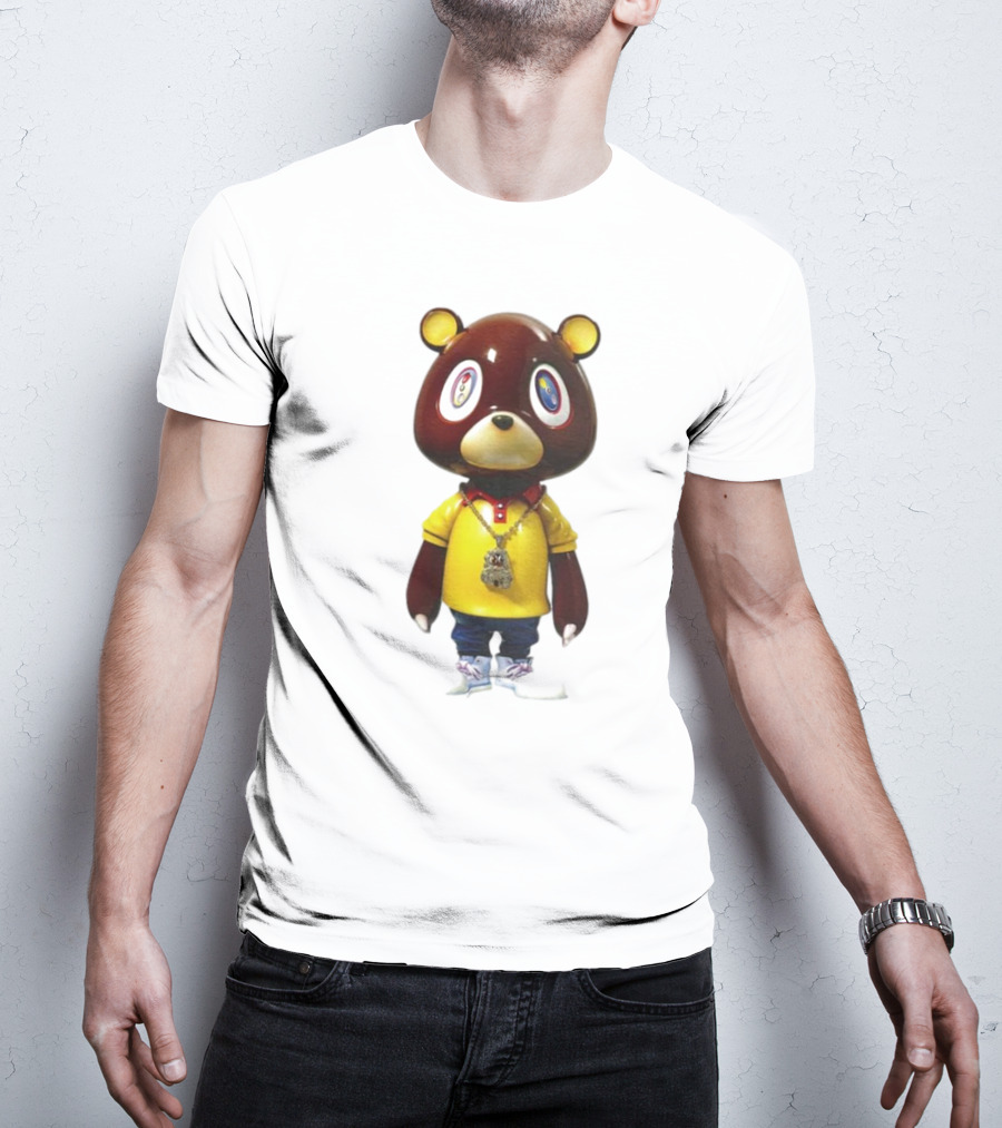 Takashi Murakami Kanye West Bear Figurine T-Shirt