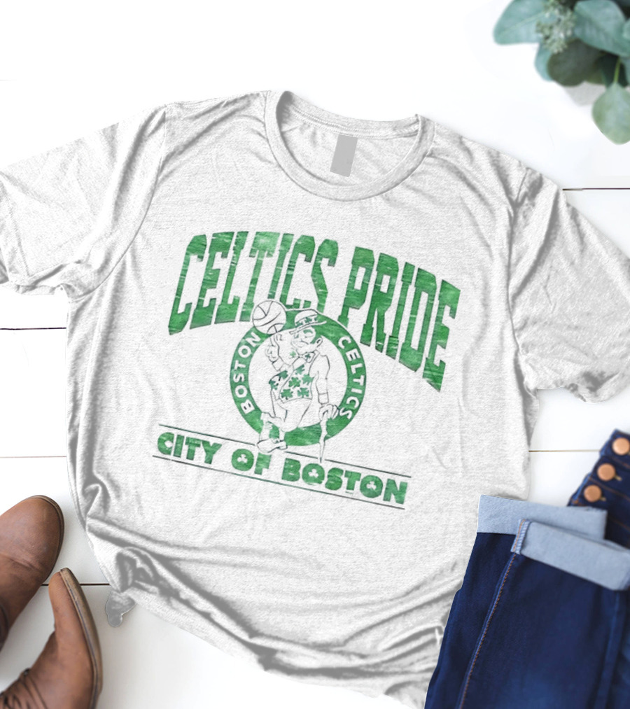 Celtics Pride Boston Celtics City Of Boston T-Shirt