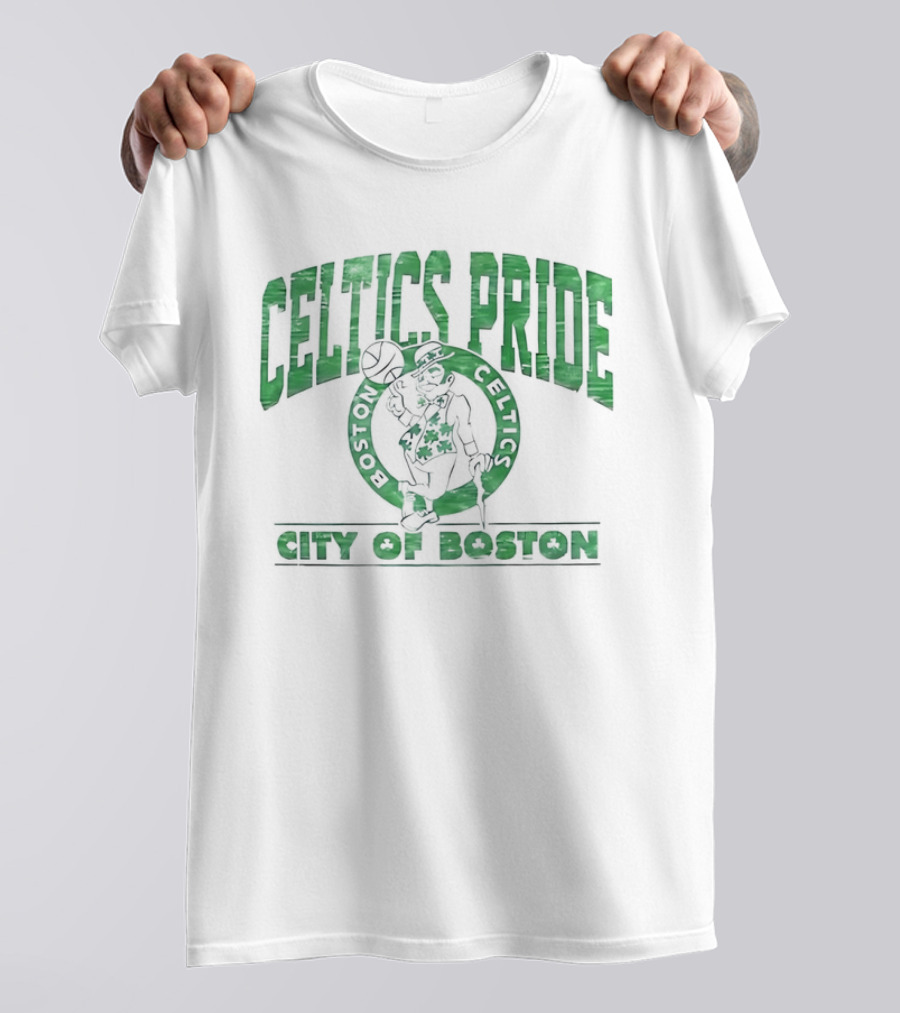Celtics Pride Boston Celtics City Of Boston T-Shirt