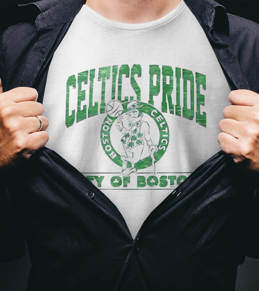 Celtics Pride Boston Celtics City Of Boston T-Shirt