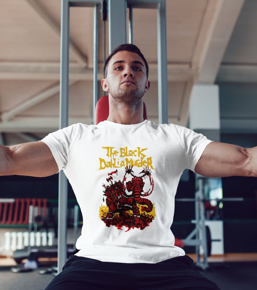 The Black Dahlia Murder Red Mammoth Battle Scene T-Shirt