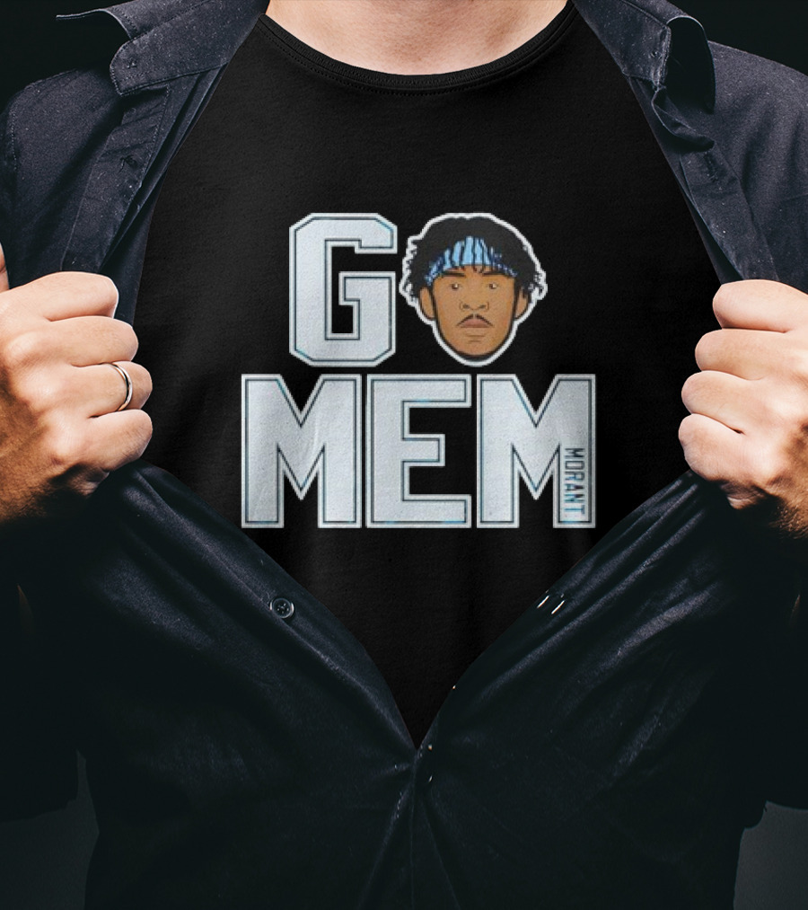 Ja Morant GO MEM Basketball Morant Headband Fan T-Shirt