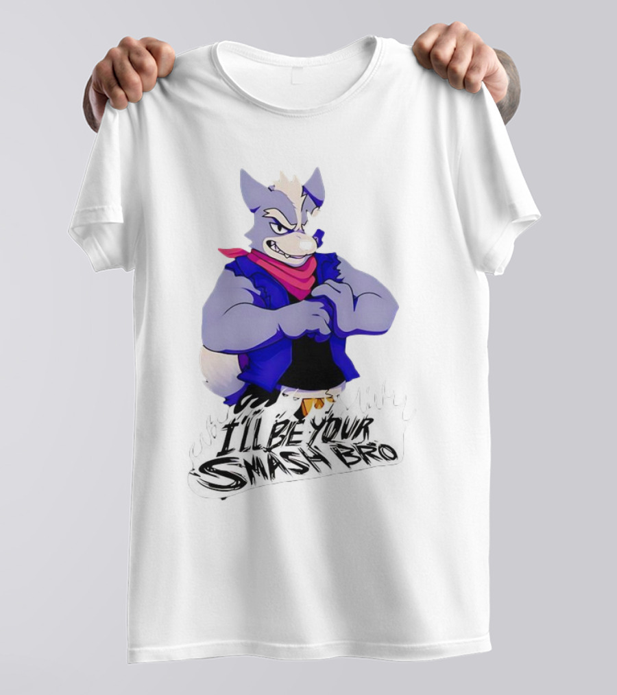 I'll Be Your Smash Bro Wolf Furry T-Shirt