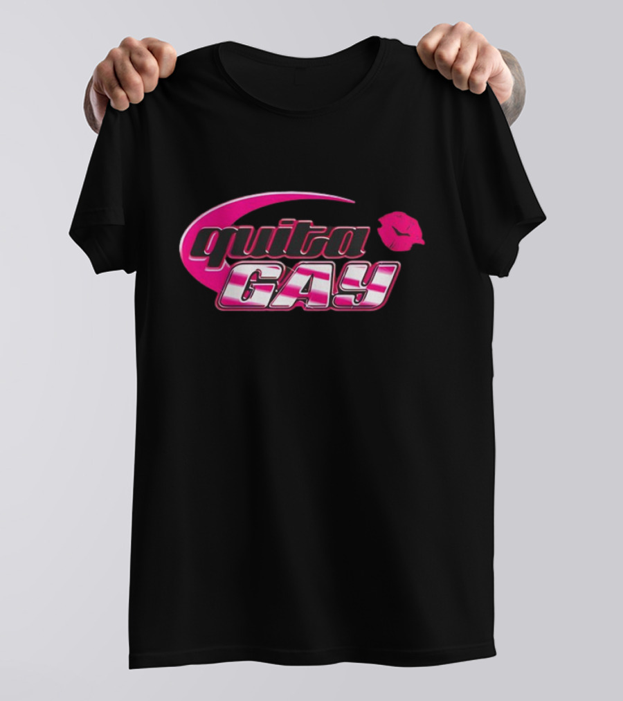 Quita Gay Pink Lip T-Shirt