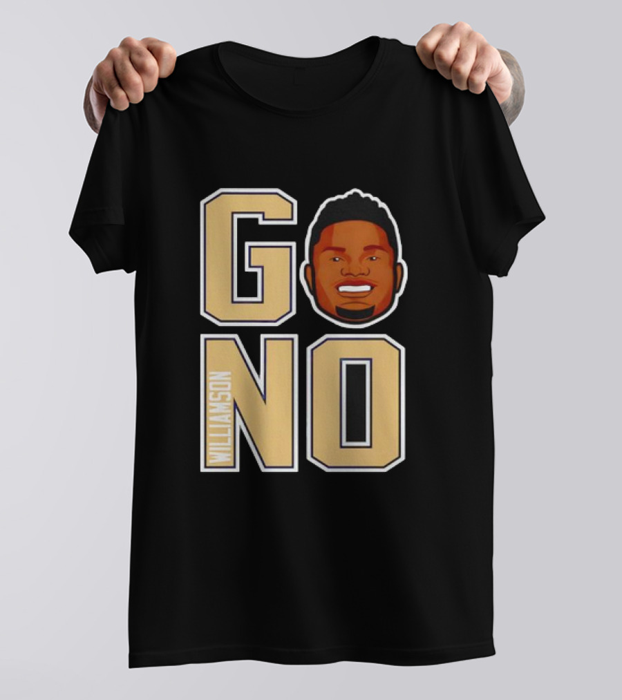 Zion Williamson GO NO Face Basketball T-Shirt
