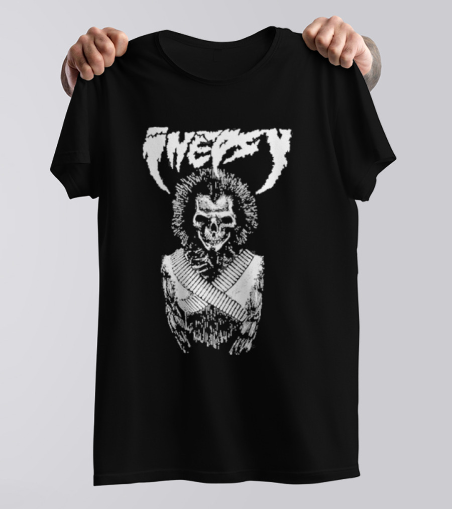 Inepsy See You In Hell Skeleton Bandolier T-Shirt