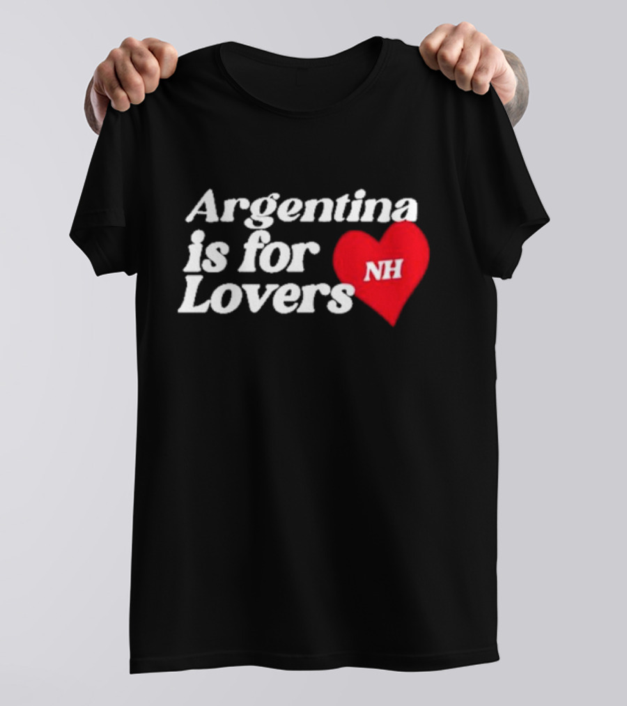 Niall Horan Argentina Is For Lovers Heart NH T-Shirt