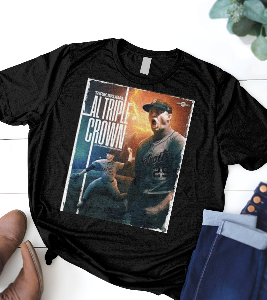 TARIK SKUBAL DETROIT 29 AL TRIPLE CROWN T-Shirt