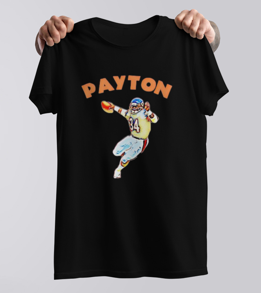 Payton 34 Chicago Football T-Shirt