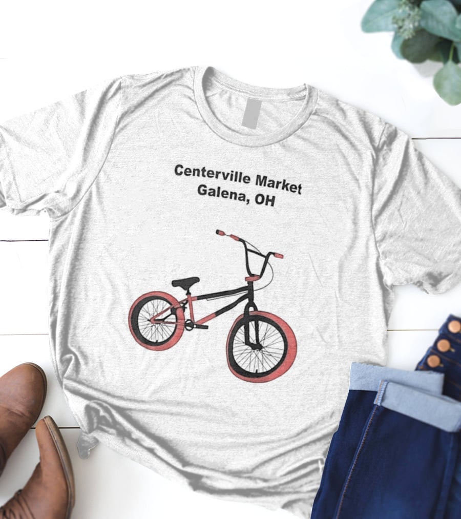 Centerville Market Galena OH Bike T-Shirt