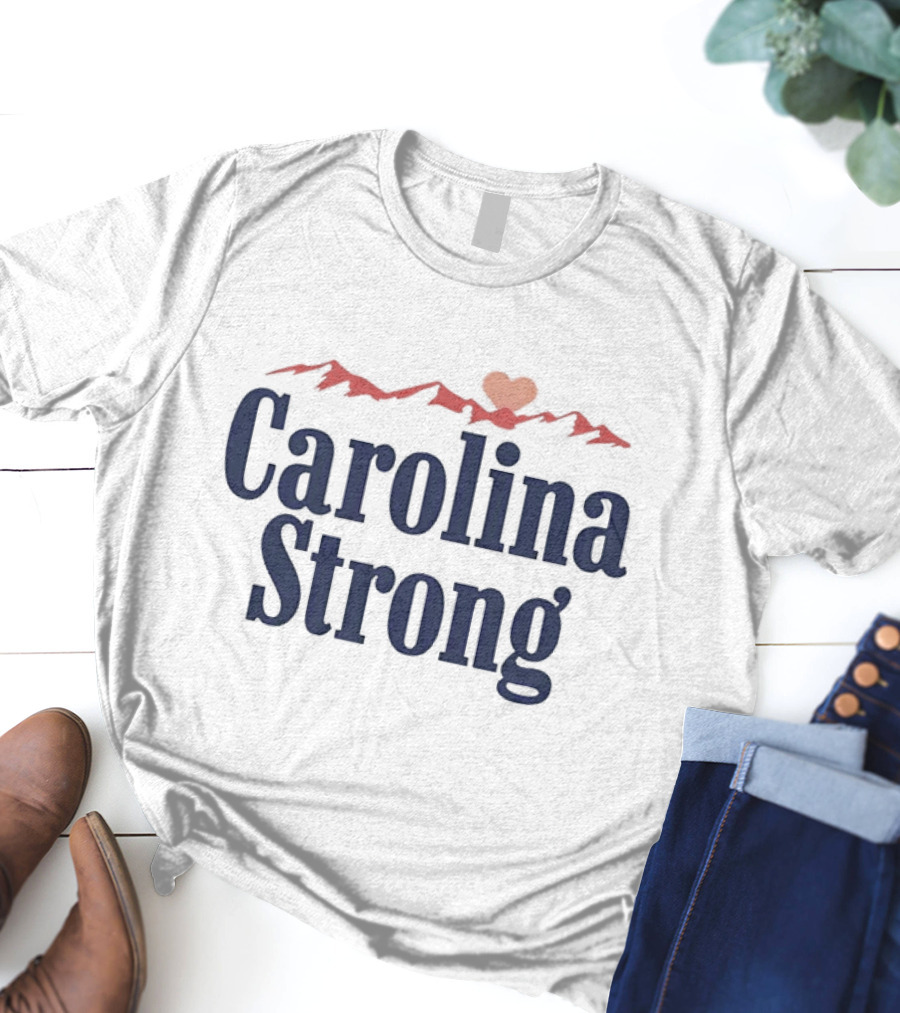 Carolina Strong Mountain Heart T-Shirt