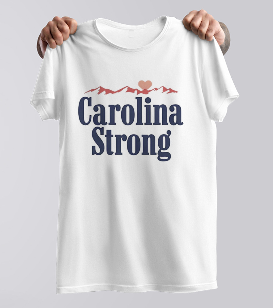 Carolina Strong Mountain Heart T-Shirt