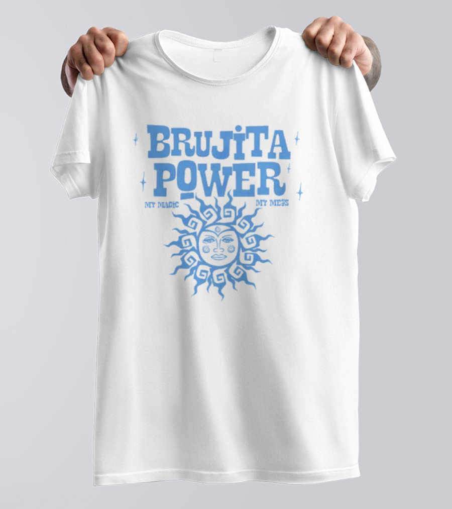 Brujita Power My Magic My Mess Retro Sun T-Shirt
