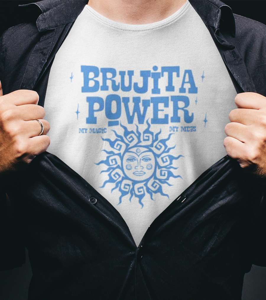 Brujita Power My Magic My Mess Retro Sun T-Shirt