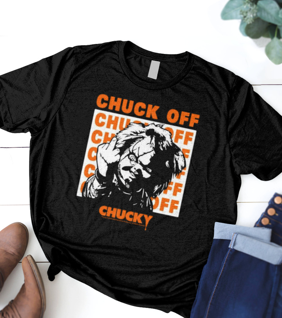 Chuck Off Chucky Horror Icon Society T-Shirt