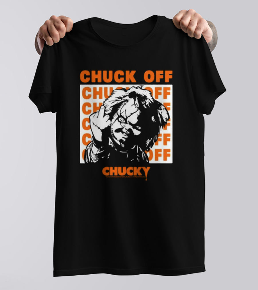 Chuck Off Chucky Horror Icon Society T-Shirt