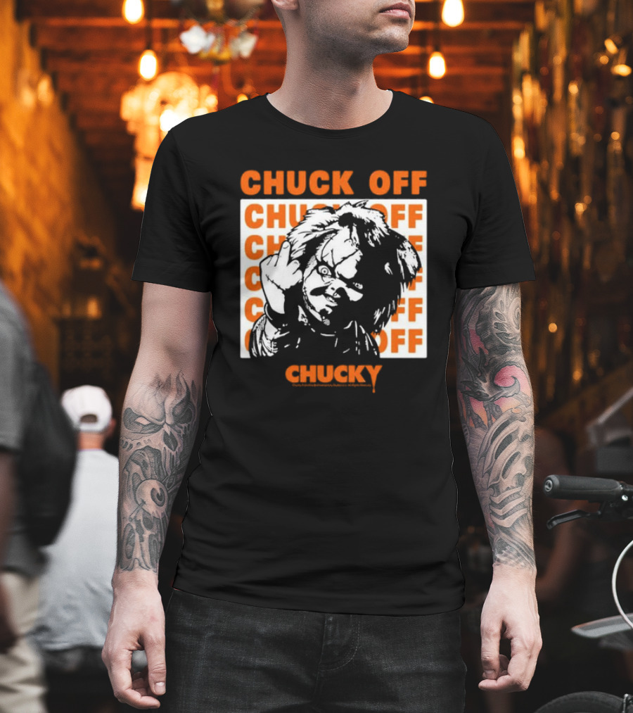 Chuck Off Chucky Horror Icon Society T-Shirt