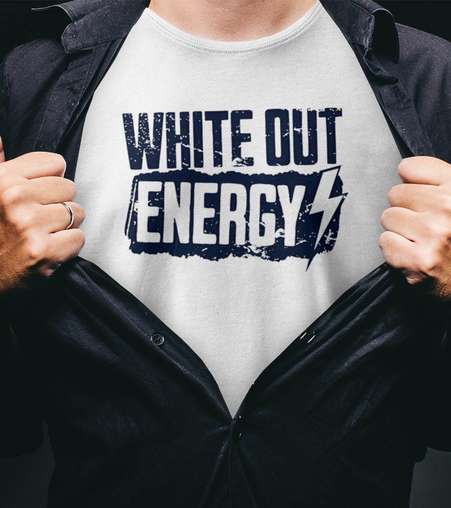 Tampa Bay Lightning White Out Energy Storm Power T-Shirt