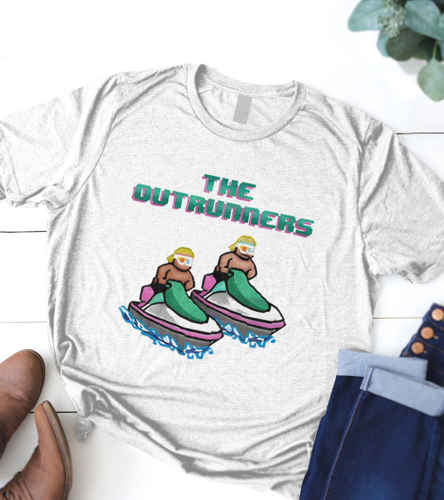 The Outrunners Retro Jet Ski Racing T-Shirt