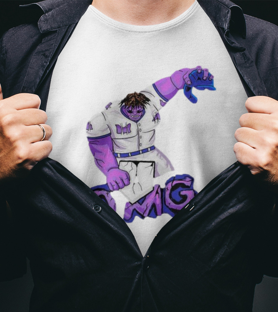 New York Mets OMG Hulk Baseball Smash T-Shirt