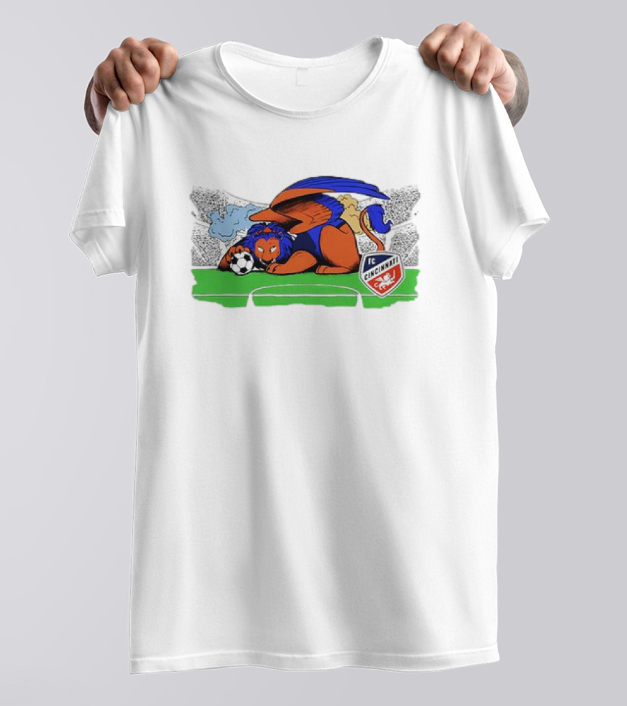 Next Gary The Lion Soccer FC Cincinnati T-Shirt