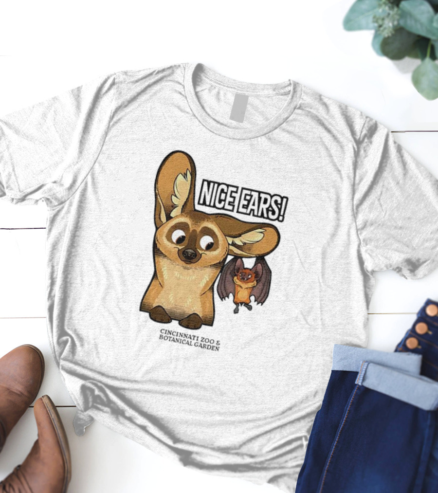 Nice Ears Cincinnati Zoo And Botanical Garden Animal Characters T-Shirt