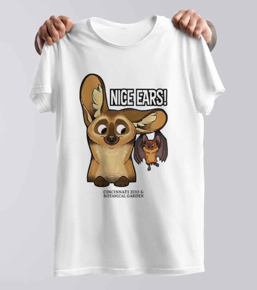 Nice Ears Cincinnati Zoo And Botanical Garden Animal Characters T-Shirt