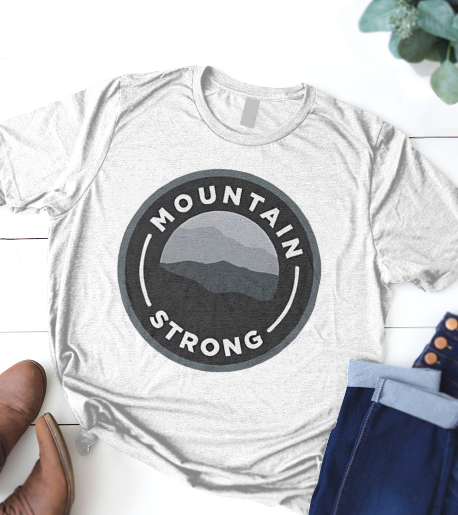 Tennessee Volunteers Mountain Strong Support Hurricane Helene T-Shirt