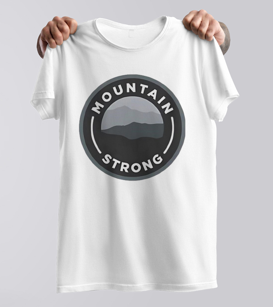 Tennessee Volunteers Mountain Strong Support Hurricane Helene T-Shirt