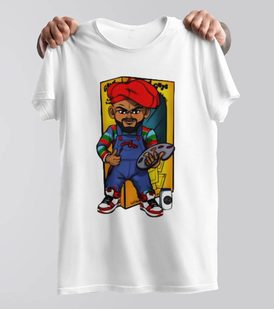 The Real McCoy JDX Cartoon Artist With Palette And Brush T-Shirt