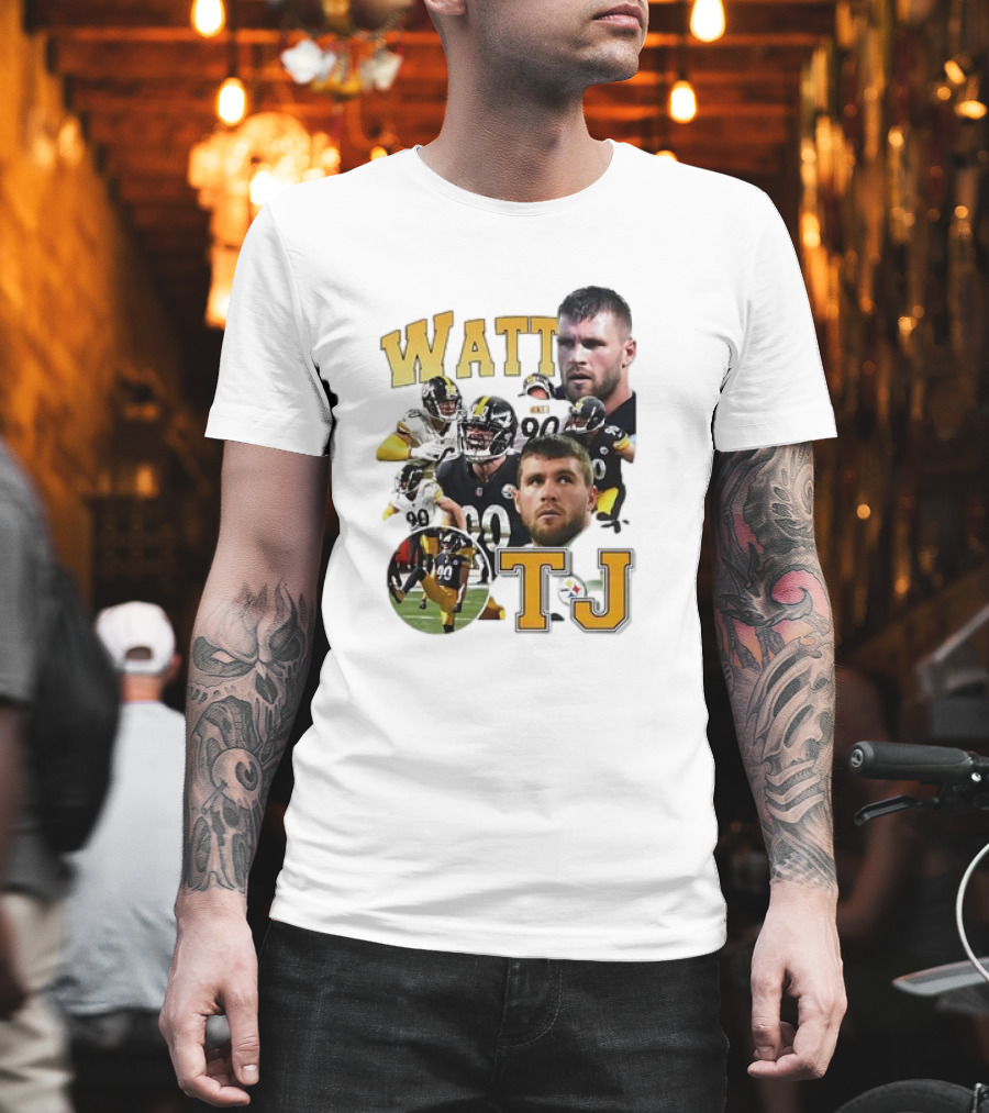 Watt Tj Pittsburgh Steelers Football 90 T-Shirt