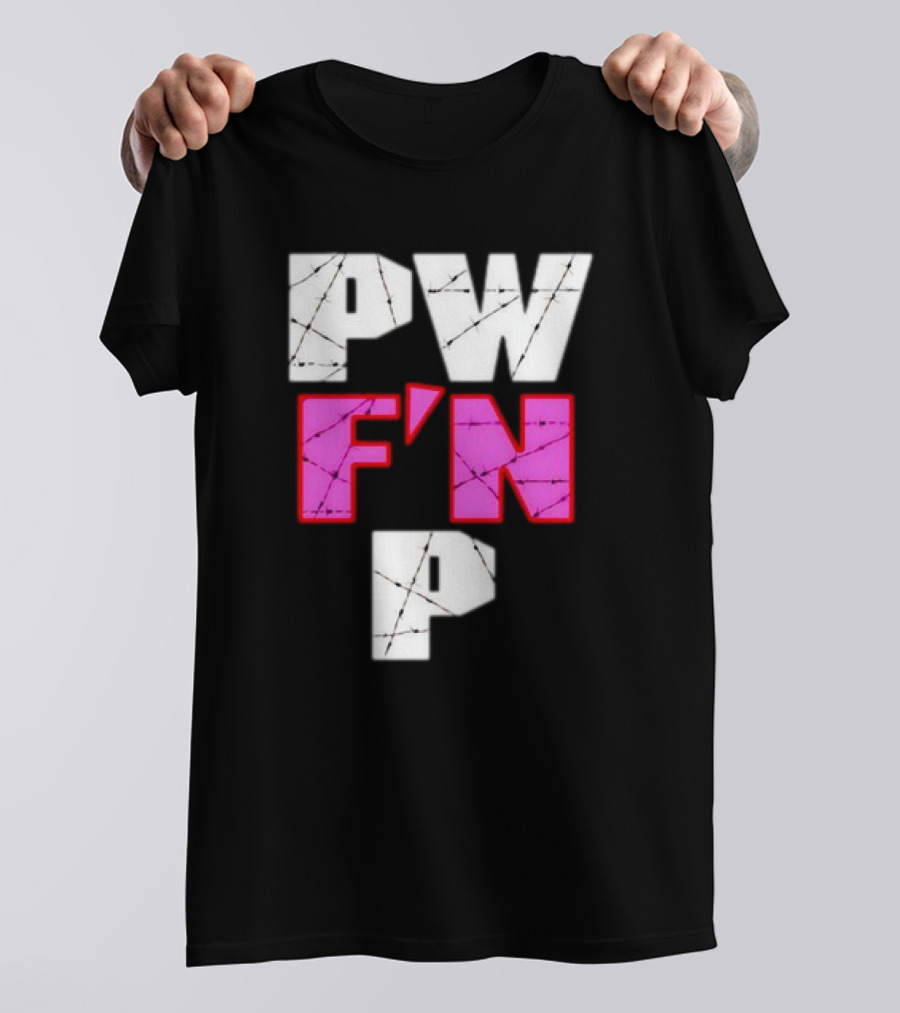 Chris Havius PW F’N P Retro Barbed Wire T-Shirt
