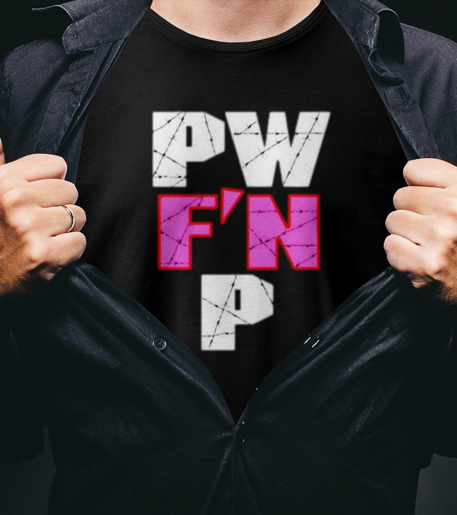 Chris Havius PW F’N P Retro Barbed Wire T-Shirt
