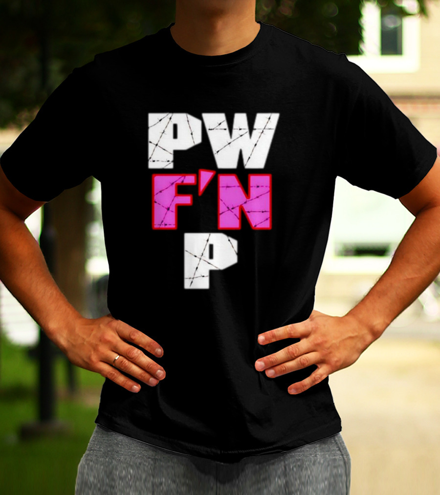Chris Havius PW F’N P Retro Barbed Wire T-Shirt