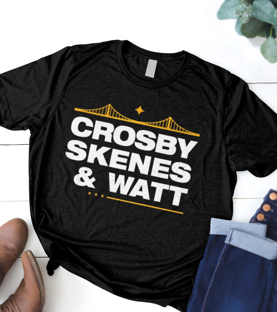 Crosby Skenes And Watt Bridge Stars T-Shirt